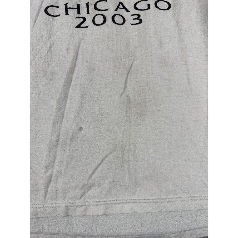Vintage Chicago Cubs Central Champs Baseball MLB Graphic T Shirt Mens XL Y2K - Picture 5 of 10